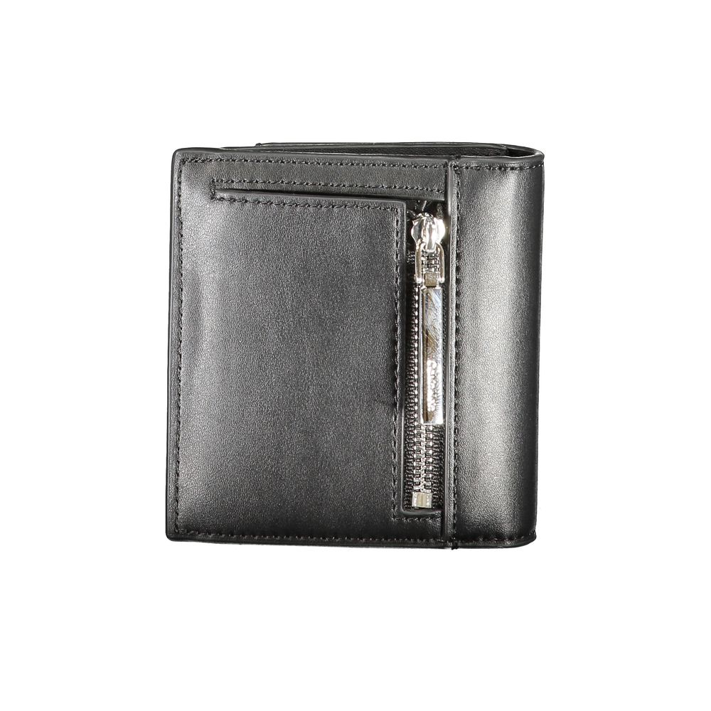 Portefeuille Calvin Klein pour femme en polyuréthane noir