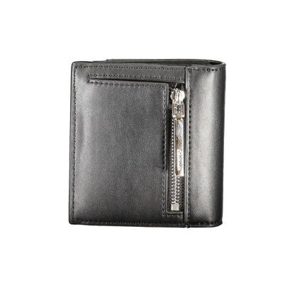 Portefeuille Calvin Klein pour femme en polyuréthane noir