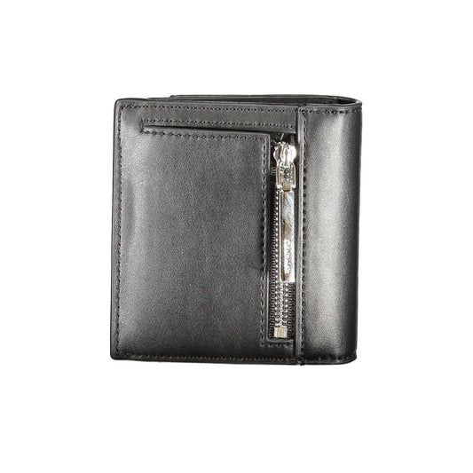 Portefeuille Calvin Klein pour femme en polyuréthane noir