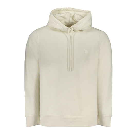 Sudadera de hombre de algodón blanco Calvin Klein
