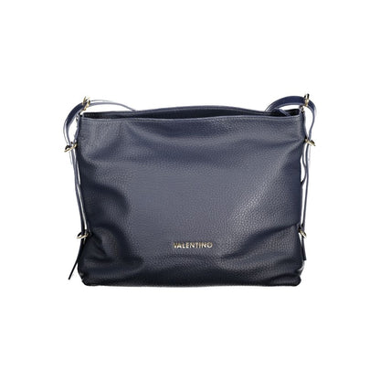 Bolso de mujer Mario Valentino azul de poliuretano con asa de hombro