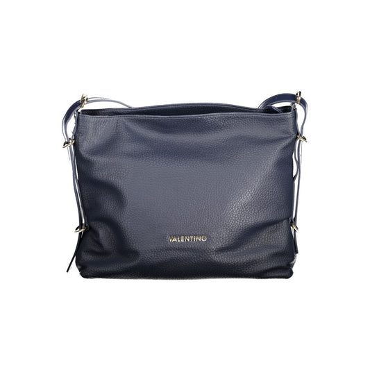 Bolso de mujer Mario Valentino azul de poliuretano con asa de hombro