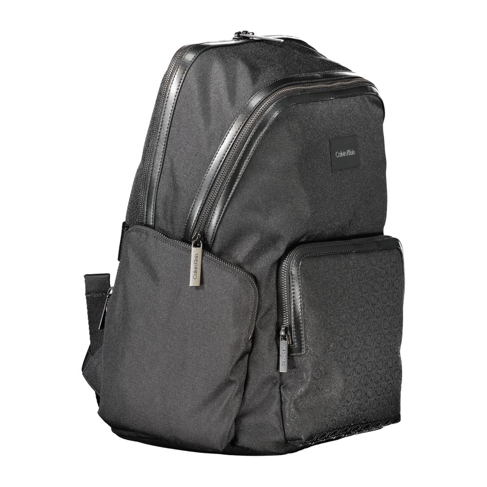 Mochila Calvin Klein negra de poliéster para hombre