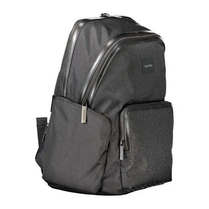 Mochila Calvin Klein negra de poliéster para hombre