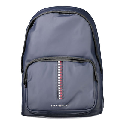 Mochila de poliuretano azul Tommy Hilfiger para hombre