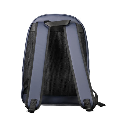 Mochila de poliuretano azul Tommy Hilfiger para hombre