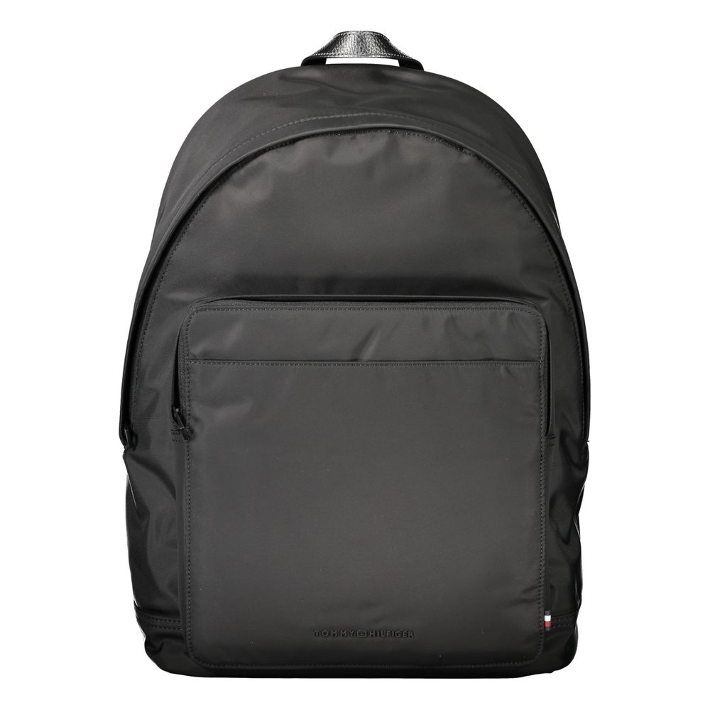 Mochila Tommy Hilfiger para hombre de poliéster negro