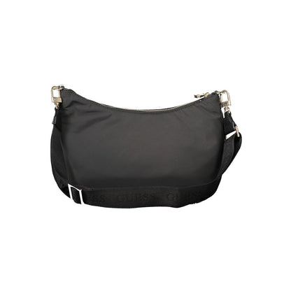 Bolso de mano Guess de poliéster negro para mujer