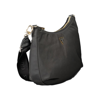Bolso de mano Guess de poliéster negro para mujer