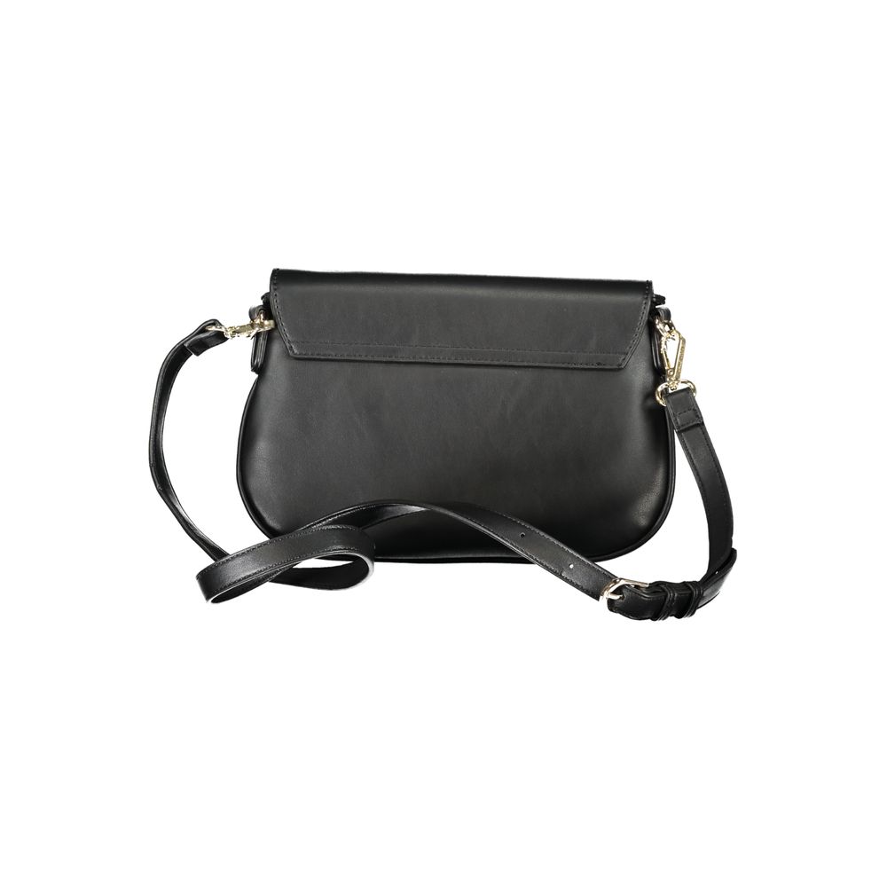 Bolso de mujer de poliuretano negro Mario Valentino