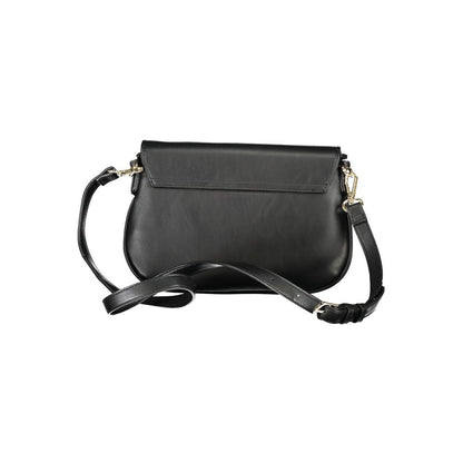 Bolso de mujer de poliuretano negro Mario Valentino