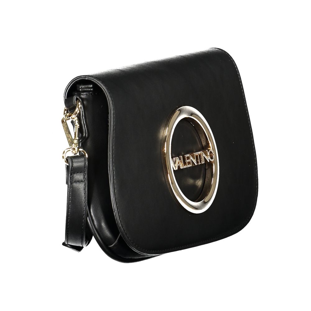 Bolso de mujer de poliuretano negro Mario Valentino