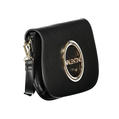 Bolso de mujer de poliuretano negro Mario Valentino