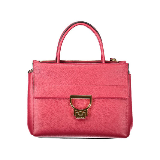Bolso de mano Coccinelle de cuero rojo para mujer