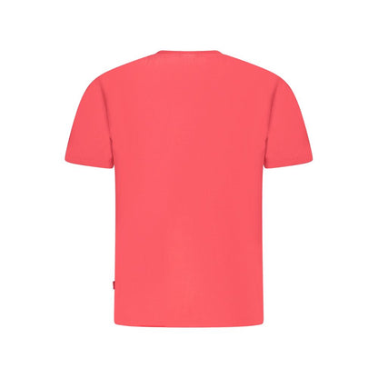 Camiseta de algodón para hombre Pepe Jeans Rosso