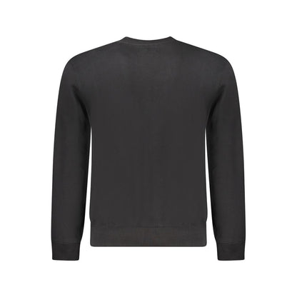 Sudadera de algodón negra Guess para hombre