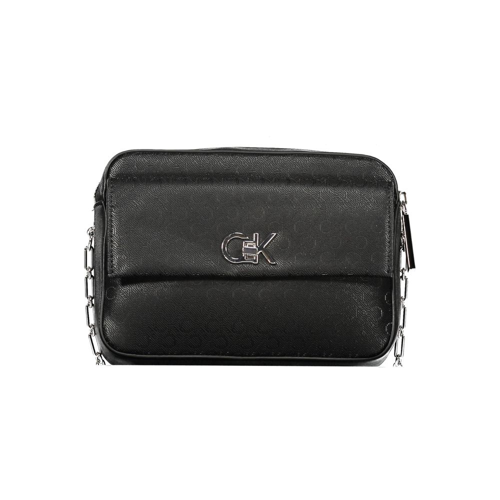 Bolso de Hombro Calvin Klein Negro de Poliéster para Mujer