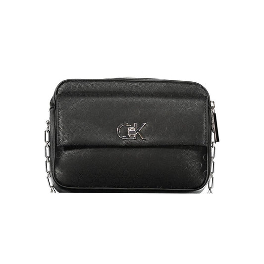 Bolso de Hombro Calvin Klein Negro de Poliéster para Mujer