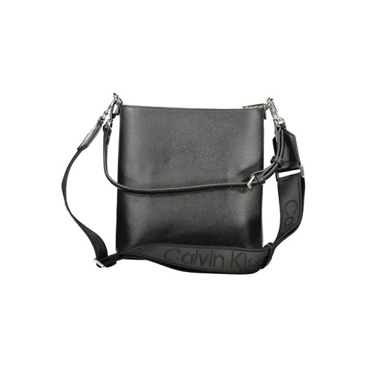 Bolso de hombro Calvin Klein de poliéster negro para mujer