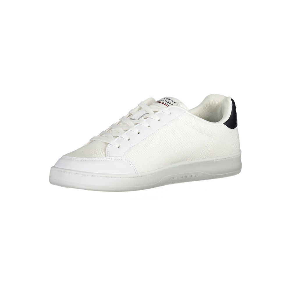 Tommy Hilfiger Zapatillas de hombre de poliéster blancas