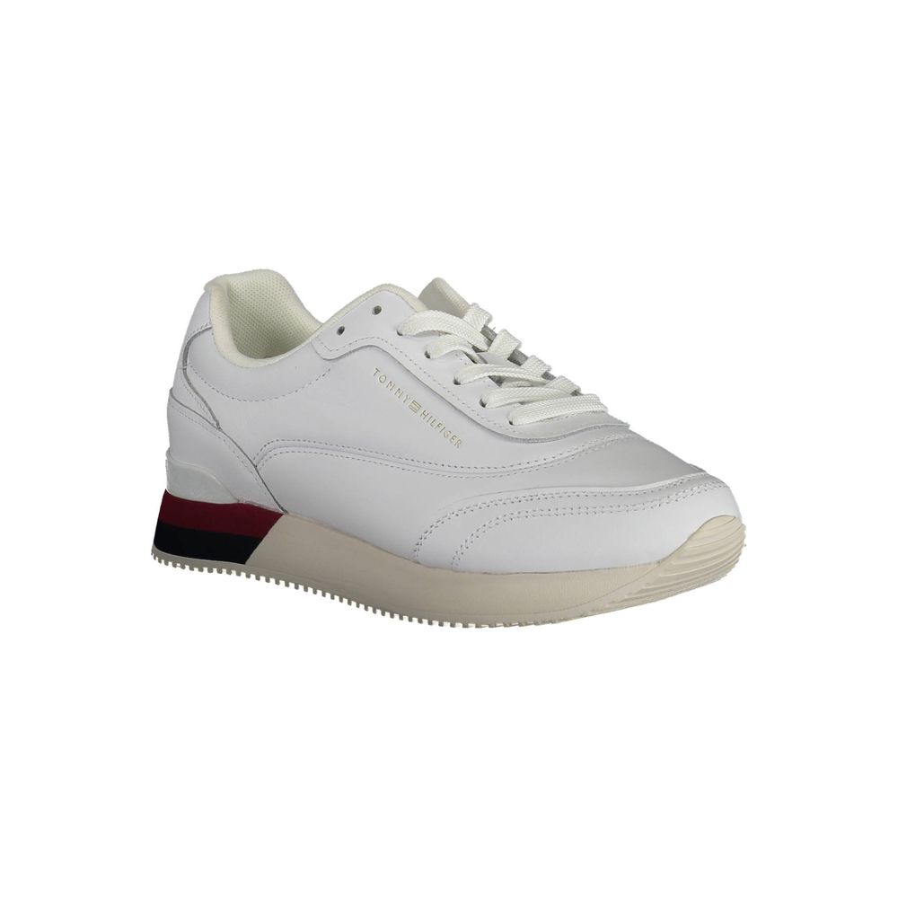 Zapatillas Tommy Hilfiger Bianco Pelle para mujer