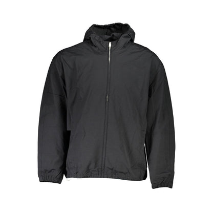 Chaqueta de algodón negra Calvin Klein para hombre