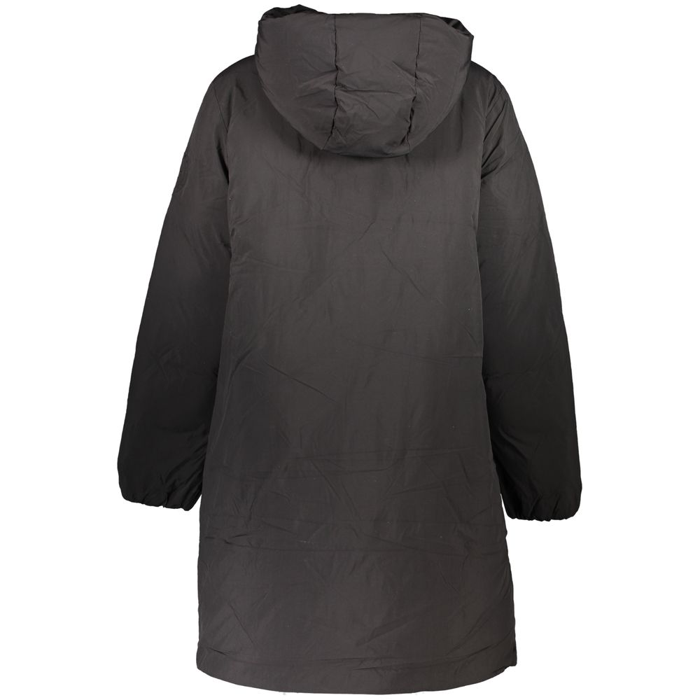 Chaqueta de poliéster negra para mujer Tommy Hilfiger