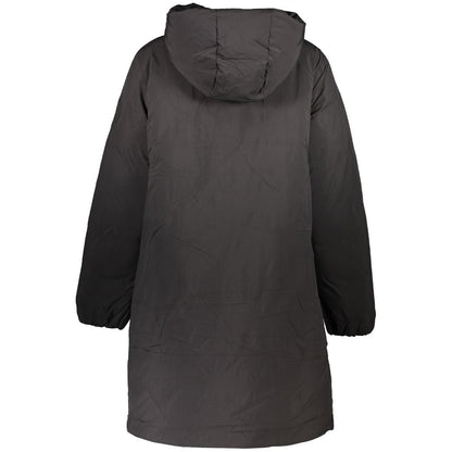 Chaqueta de poliéster negra para mujer Tommy Hilfiger