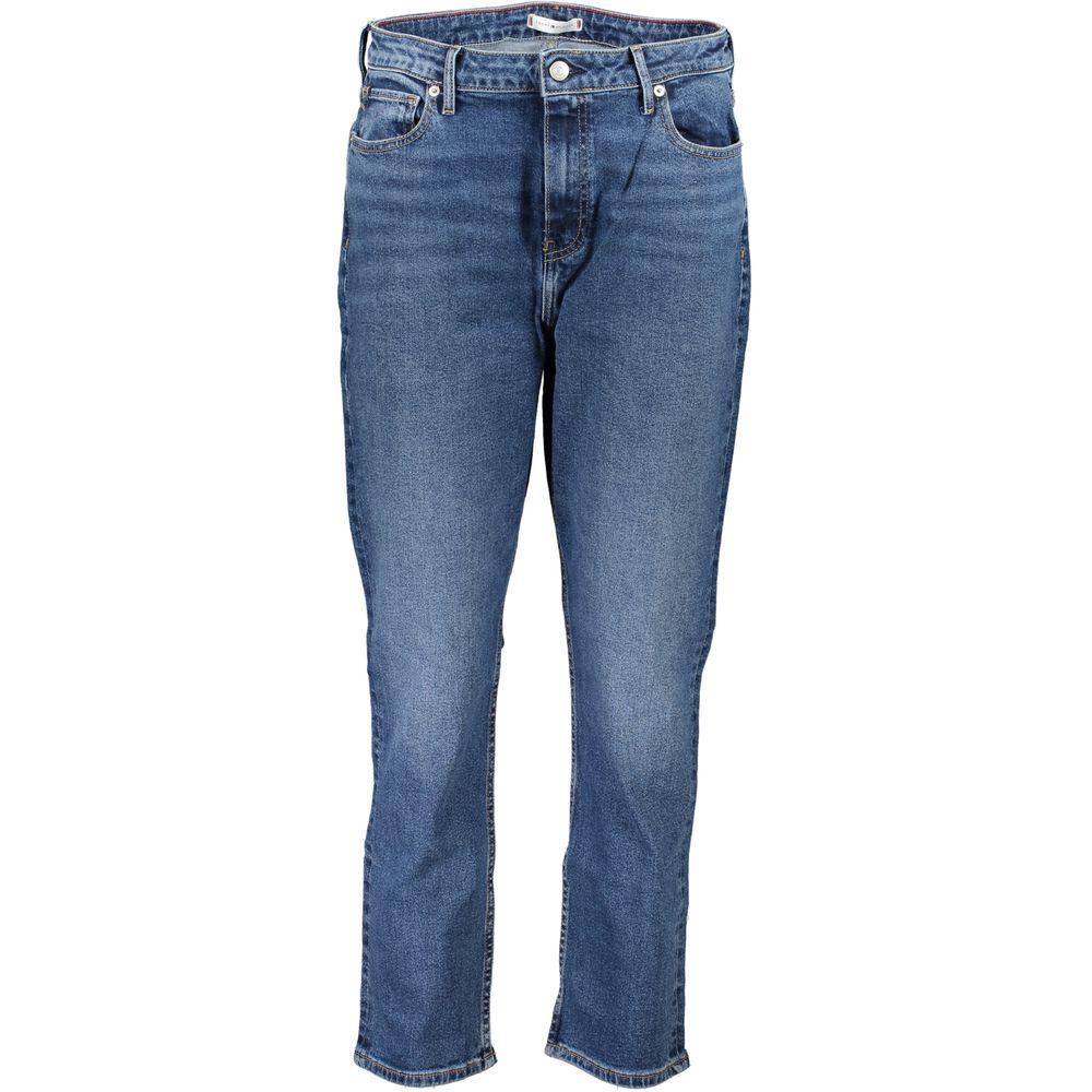 Tommy Hilfiger Jeans de Algodón Azules para Mujer