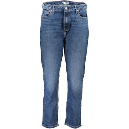 Tommy Hilfiger Jeans de Algodón Azules para Mujer