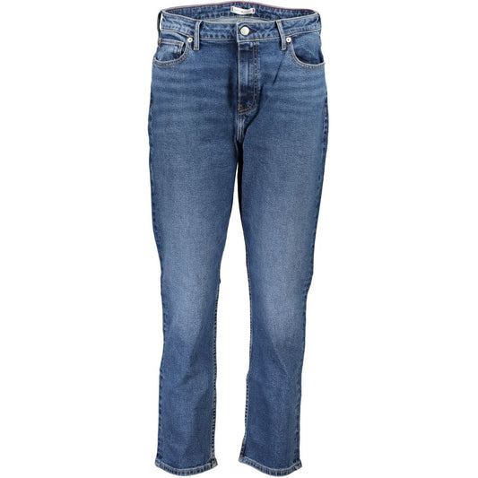 Tommy Hilfiger Jeans de Algodón Azules para Mujer