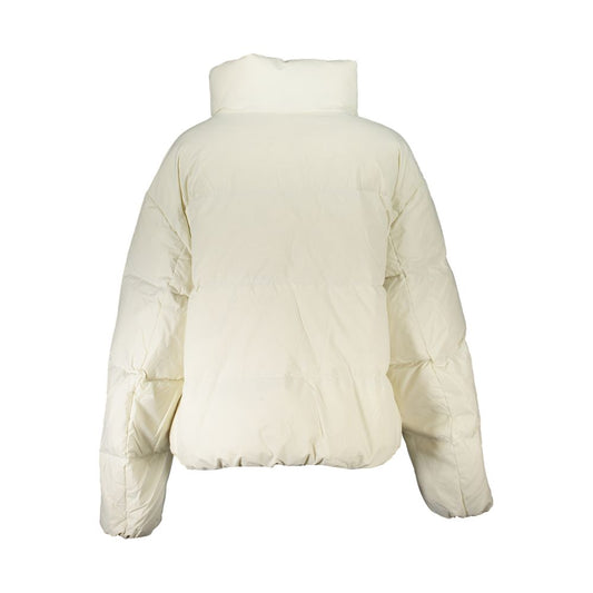 Chaqueta Calvin Klein de poliamida blanca para mujer