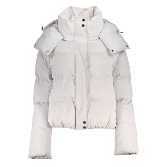 Chaqueta Patrizia Pepe de poliuretano blanca para mujer