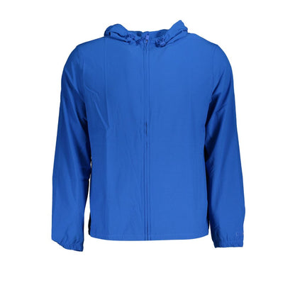 Chaqueta deportiva de poliéster azul para hombre Calvin Klein