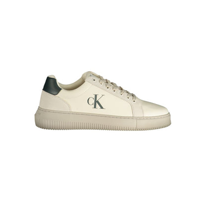 Calvin Klein Zapatilla Hombre Blanca Poliuretano