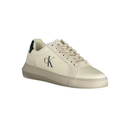 Calvin Klein Zapatilla Hombre Blanca Poliuretano