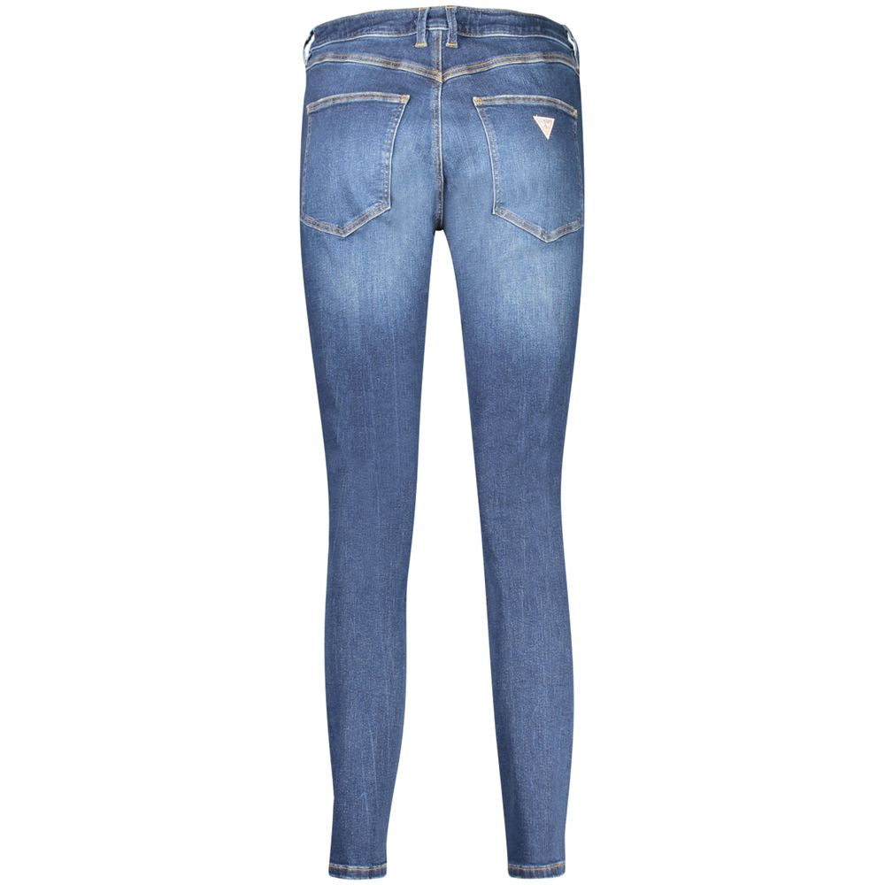 Guess Jeans Jeans de Algodón Azul para Mujer