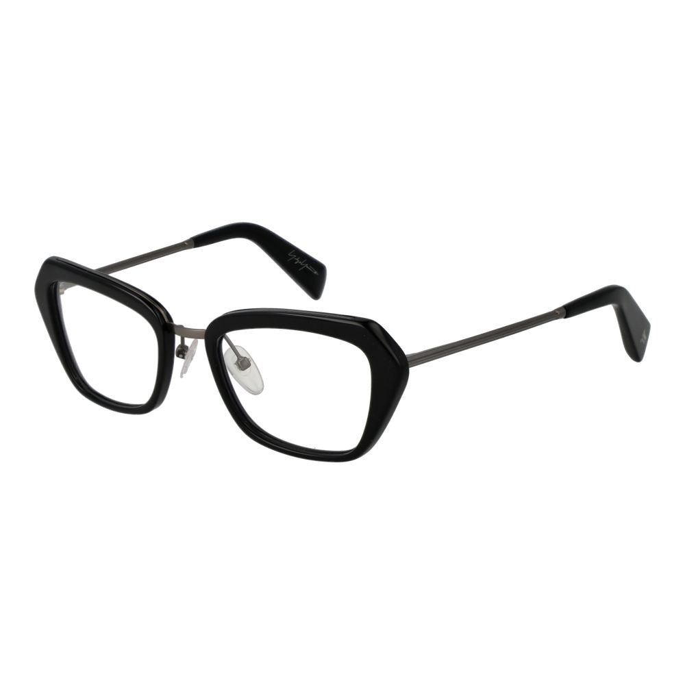 Gafas de plástico negro Yohji Yamamoto (montura)