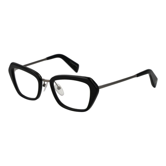 Gafas de plástico negro Yohji Yamamoto (montura)