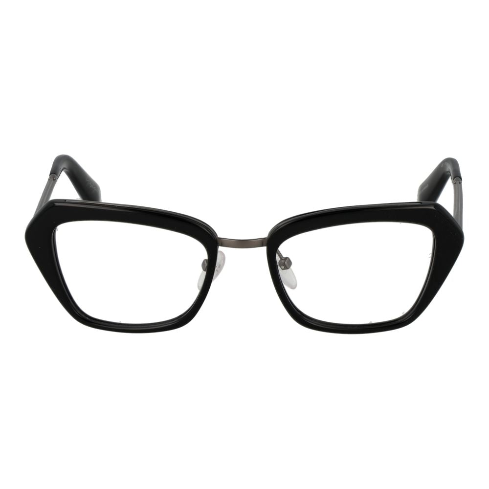 Gafas de plástico negro Yohji Yamamoto (montura)