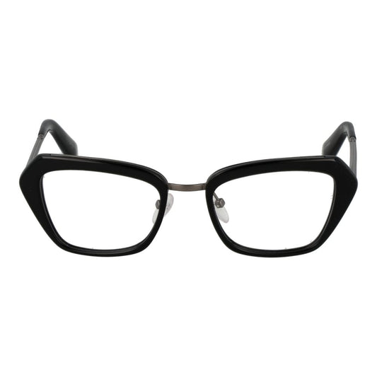 Gafas de plástico negro Yohji Yamamoto (montura)