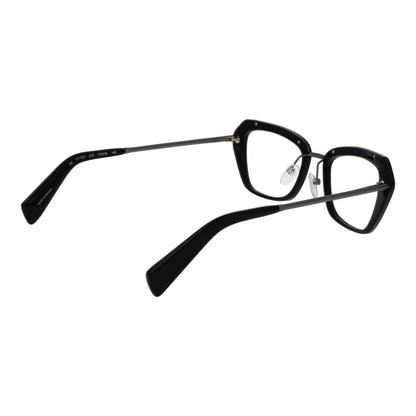 Gafas de plástico negro Yohji Yamamoto (montura)