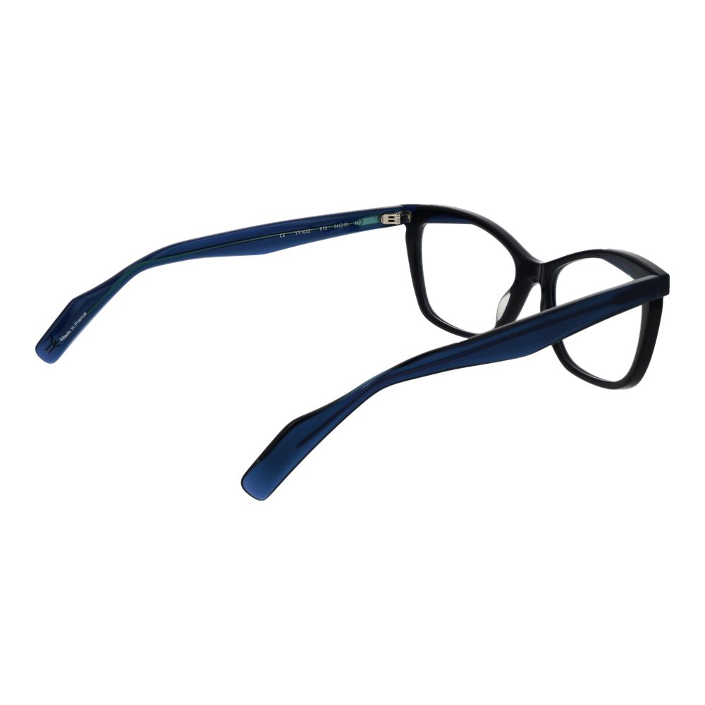 Gafas (montura) de plástico azul Yohji Yamamoto