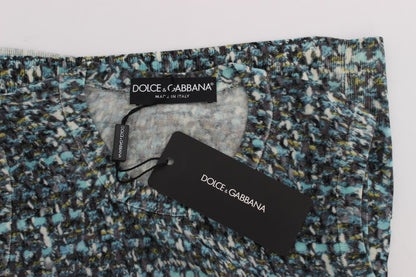 Chaleco de lana azul Dolce & Gabbana sin mangas