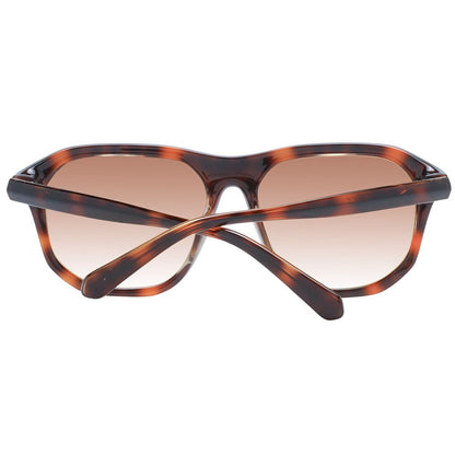 Gafas de sol de plástico Guess marrones
