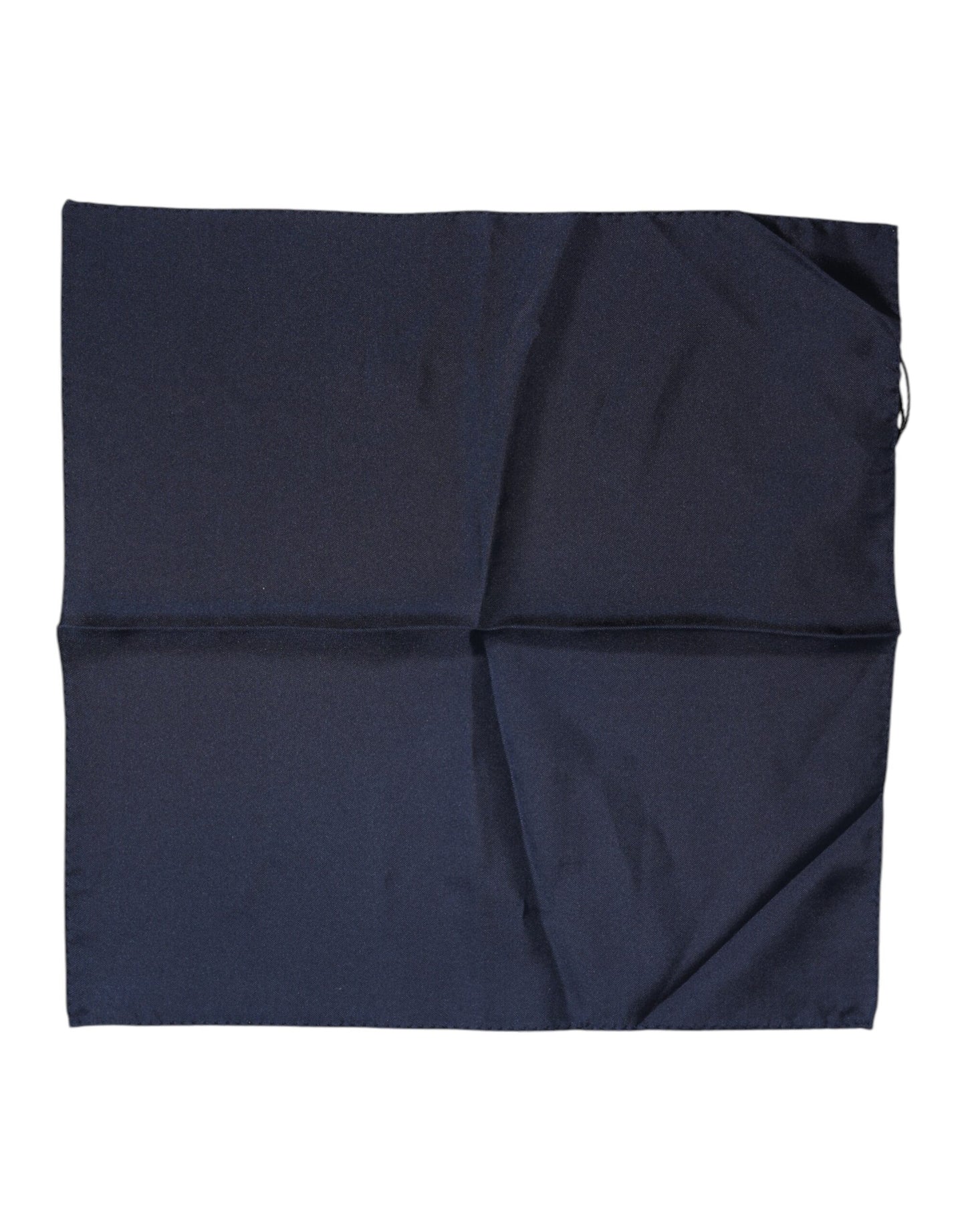 Pañuelo cuadrado de seda azul oscuro Dolce & Gabbana para hombre