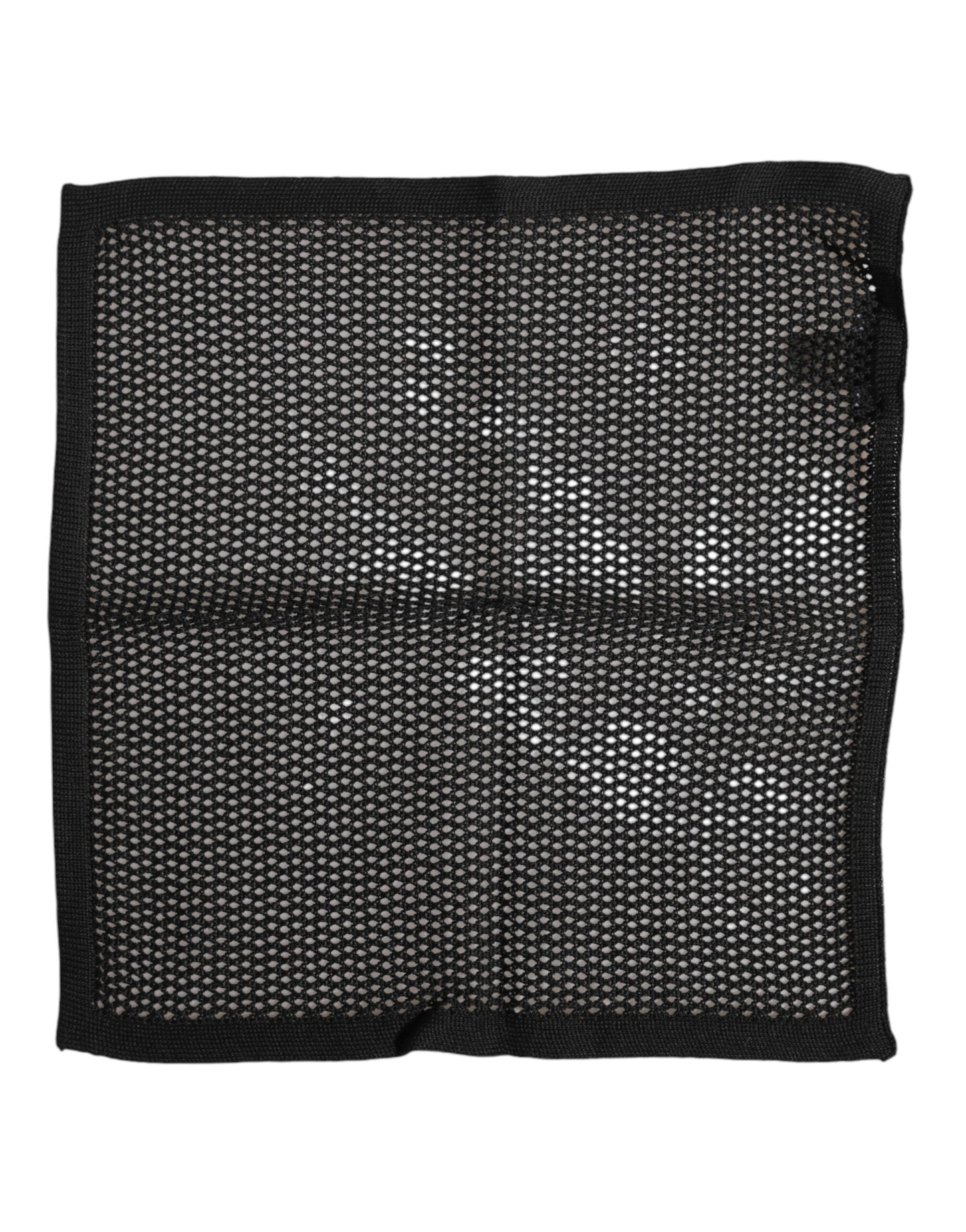 Pañuelo Cuadrado Foulard Dolce & Gabbana de Algodón Negro Estampado