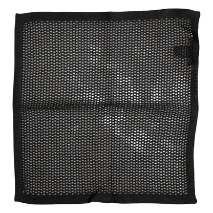 Pañuelo Cuadrado Foulard Dolce & Gabbana de Algodón Negro Estampado