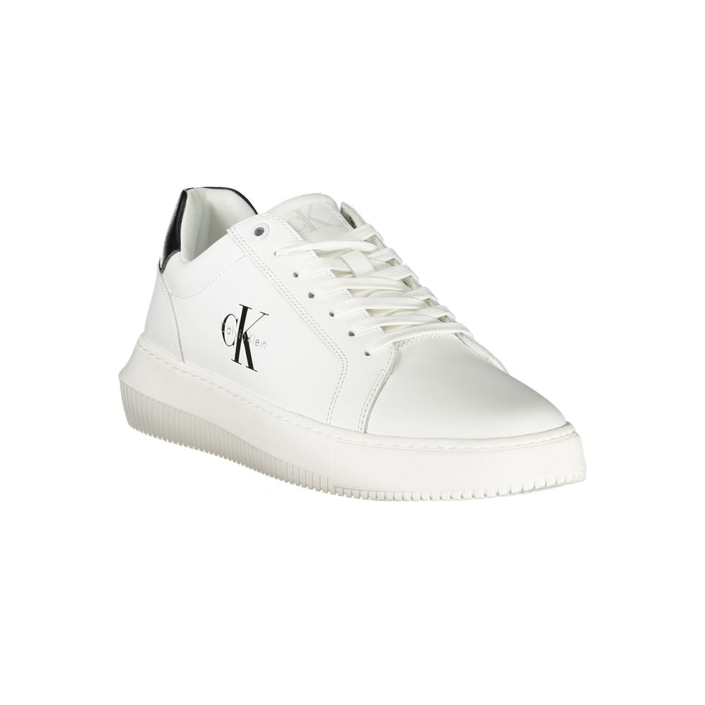 Zapatillas de Hombre Calvin Klein Bianco de Poliuretano