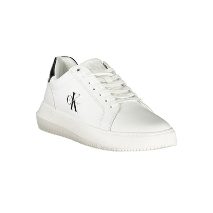 Zapatillas de Hombre Calvin Klein Bianco de Poliuretano